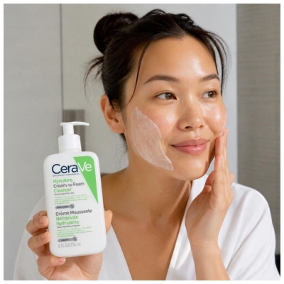 CeraVe Crema Detergente Idratante per il Viso 473 ml