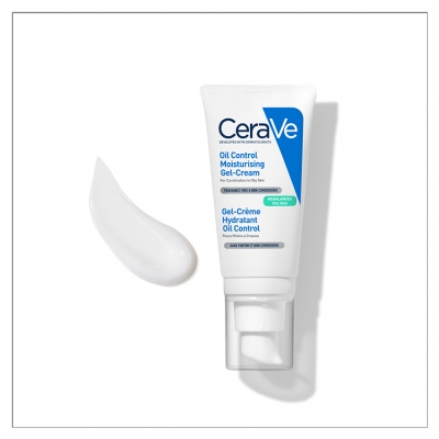 CeraVe Feuchtigkeitsspendende Gel-Creme Oil Control Mischhaut bis Fettige Haut 52 ml