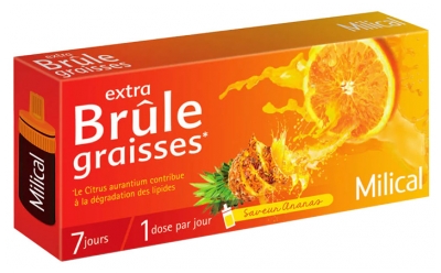 Milical Quemadura Extra de Grasa de Piña 7 Dosis