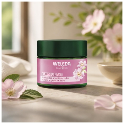 Weleda Fluid Netezitor cu Trandafir Moscat & Ceai Alb 40 ml