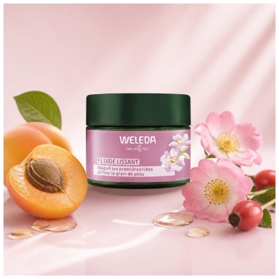 Weleda Udglattende Fluide med Hybenolie & Hvid Te 40 ml