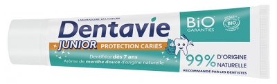 Dentavie Dentifrice Junior Protection Caries Bio 75 ml