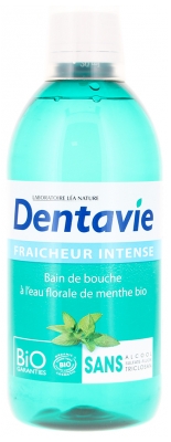 Dentavie Bain de Bouche Fraîcheur Intense Bio 500 ml