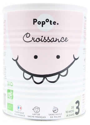 Popote Croissance de 10 Mois à 3 Ans Bio 400 g