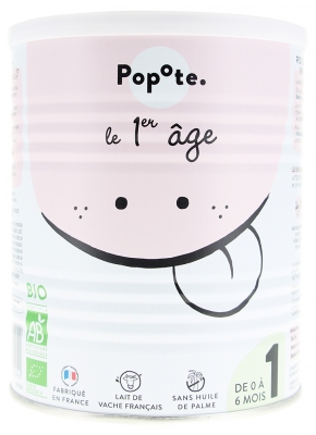 Popote 1st Age From 0 to 6 Months Organic 400 g