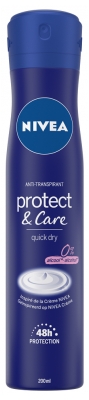 Nivea Protect & Care 48H Dezodorant Antyperspiracyjny w Sprayu 200 ml