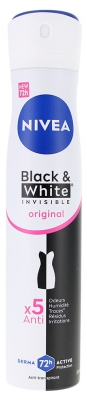 Nivea Black & White Invisible Déodorant Anti-Transpirant 72H Spray 200 ml