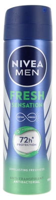 Nivea Hombre Fresh Sensation Desodorante Antitranspirante 72H Protección Spray 150 ml