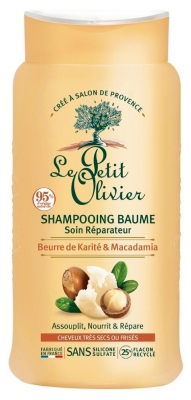 Le Petit Olivier Shampoing Baume Beurre de Karité & Macadamia 250 ml