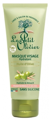 Le Petit Olivier Masque Visage Hydratant à l'Huile d'Olive 75 ml