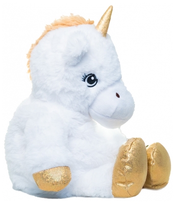 Sticla mea cu apă fierbinte detașabilă cu unicorn alb