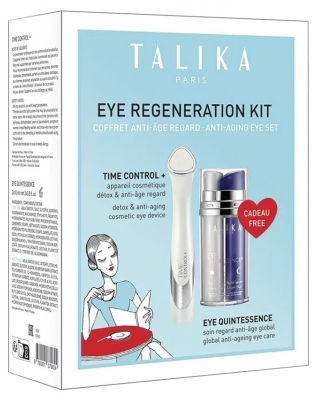 Talika Time Control+ Détox et Anti-Âge Regard + Eye Quintessence Anti-Âge 2 x 10 ml Offert