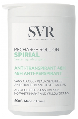 SVR Spirial Antiperspirant 48H Náplň Roll-On 50 ml