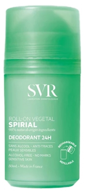 SVR Spirial Desodorante Vegetal 24h Roll-On 50 ml