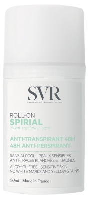 SVR Spirial 48H Intense Anti-Perspirant Deodorant Roll-on 50ml