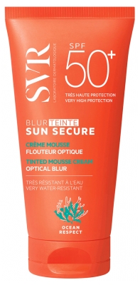 SVR Sun Secure Tinted Mousse Cream Optical Blur SPF50+ 50ml