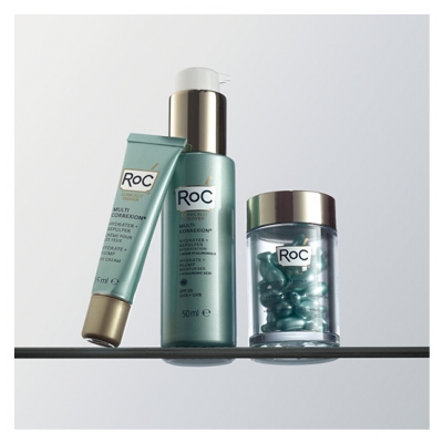 Crema de Ochi RoC Multi Correxion Hidratare + Umplere 15 ml