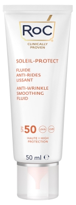 RoC Soleil-Protect Smoothing Anti-Wrinkle Fluid SPF50 50ml