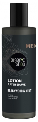 Organic Shop Men Écorce de Chêne et Menthe Lotion Après-Rasage 150 ml