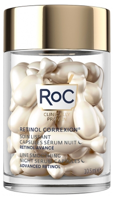 RoC Retinol Correxion Soin Lissant Capsules Sérum Nuit 30 Capsules Biodégradables