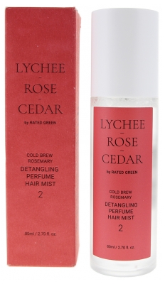 Rated Green Rosemary and Litchi Hair Mist 80 ml