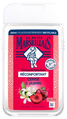 Le Petit Marseillais Gel Douche Extra Doux Réconfortant Cerise & Jasmin 250 ml