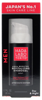 Hada Labo Tokyo Men Żel Nawilżająco-rewitalizujący na Dzień i na noc 50 ml