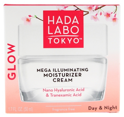 Hada Labo Tokyo Glow Crème Hydratante Anti-Tâches Jour et Nuit 50 ml