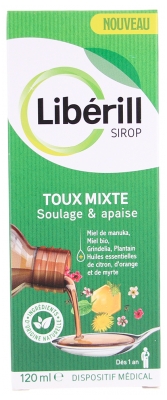 Libérill Sirop Toux Mixte Soulage & Apaise 120 ml