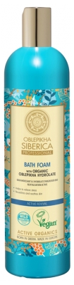 Natura Siberica Oblepikha Nutrition et Réparation Bain Moussant à l'Hydrolat d'Argousier Bio 550 ml