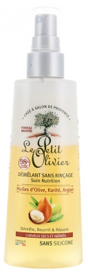 Le Petit Olivier Démêlant Sans Rinçage Soin Nutrition Huiles d'Olive Karité et Argan 150 ml