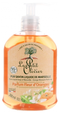 Le Petit Olivier Pur Savon Liquide de Marseille Fleur d'Oranger 300 ml