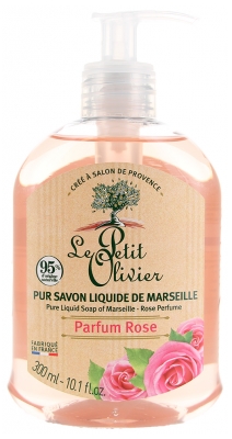 Le Petit Olivier Pur Savon Liquide de Marseille Rose 300 ml