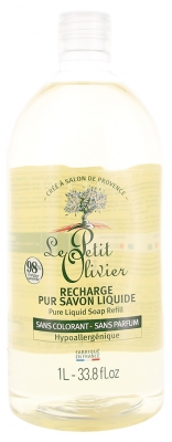 Le Petit Olivier Pur Savon Liquide Recharge 1 L