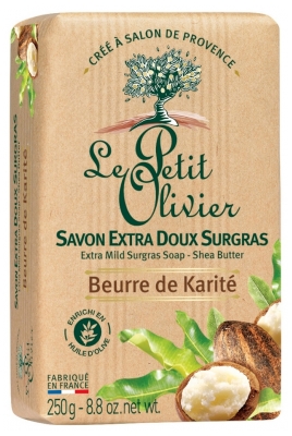 Le Petit Olivier Savon Extra Doux Surgras Beurre de Karité 250 g