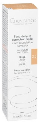 Avène Couvrance Fond de Teint Correcteur Fluide SPF20 30 ml - Teinte : 2.5 Beige
