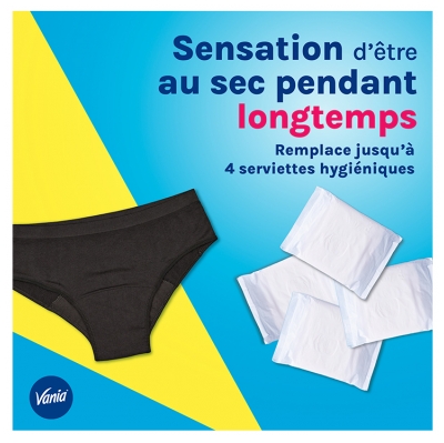 Vania Culotte de Règles Flux Abondant 1 Culotte