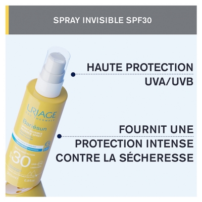 Uriage Bariésun Spray Invisible Haute Protection SPF30 200 ml