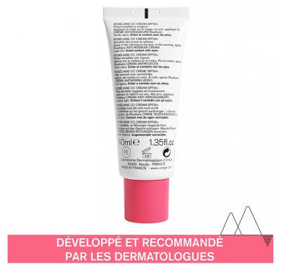 Uriage Roséliane CC Crème SPF50+ Teinte Claire 40 ml