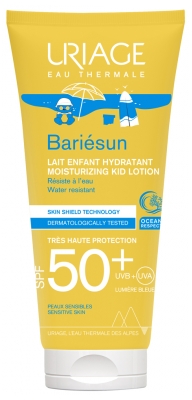 Uriage Bariésun Feuchtigkeitsspendende Kindermilch Sehr Hoher Schutz SPF50+ 100 ml
