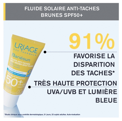 Uriage Bariésun Fluide Anti-Taches Très Haute Protection SPF50+ 40 ml