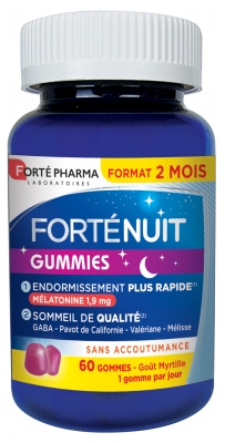 Forté Pharma Forté Nuit 60 Gummies