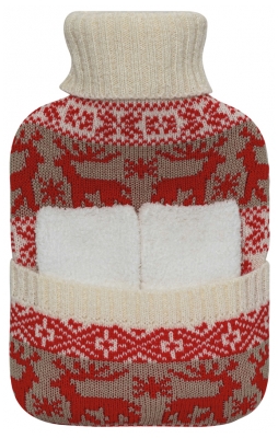 Plic Care Hot Water Bottle with Cover 2L + Socks