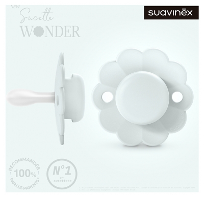 Suavinex Wonder Sut med Symetrisk SX Pro Suttehoved 0 til 6 Måneder - Farve: Illusion blå