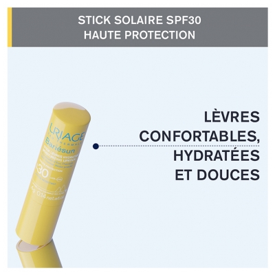 Uriage Bariésun Stick Lèvres Hydratant Haute Protection SPF30 4 g
