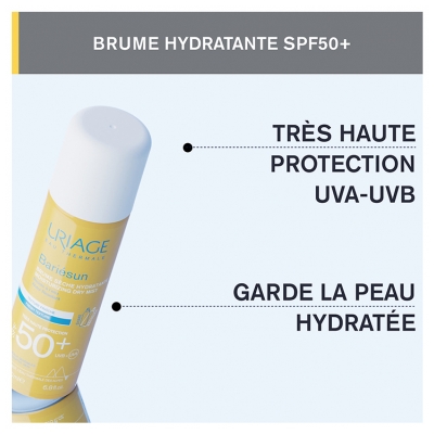 Uriage Bariésun Brume Sèche Hydratante SPF50+ 200 ml