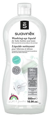Suavinex Líquido Especial Para la Limpieza de Botellas 500 ml