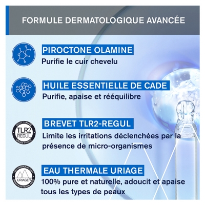 Uriage DS Lotion Antipelliculaire Régulatrice 100 ml