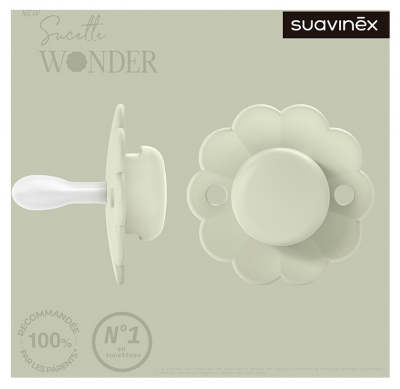 Chupeta Reversível com Tetina Simétrica SX Pro 0 a 6 Meses Suavinex - Modelo: Verde água