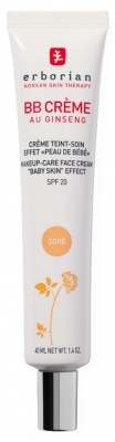 Erborian Ginseng BB Cream 40 ml - Barwa: Złoty